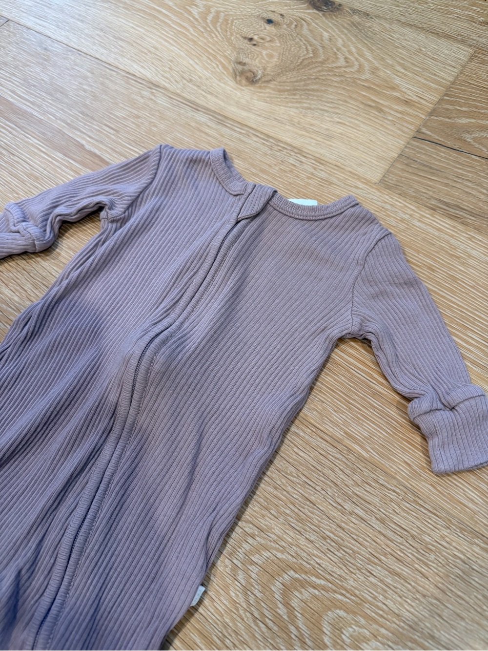 Jamie Kay Ribbed Onesie Pajama - Picture 3 of 5